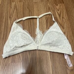 Victoria’s Secret White Lace Halter Bralette